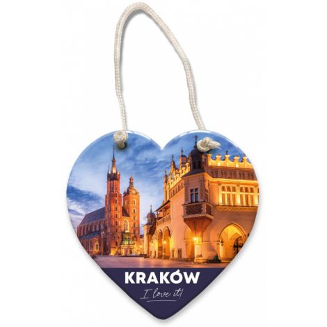 Zawieszka Serce Kraków 08
